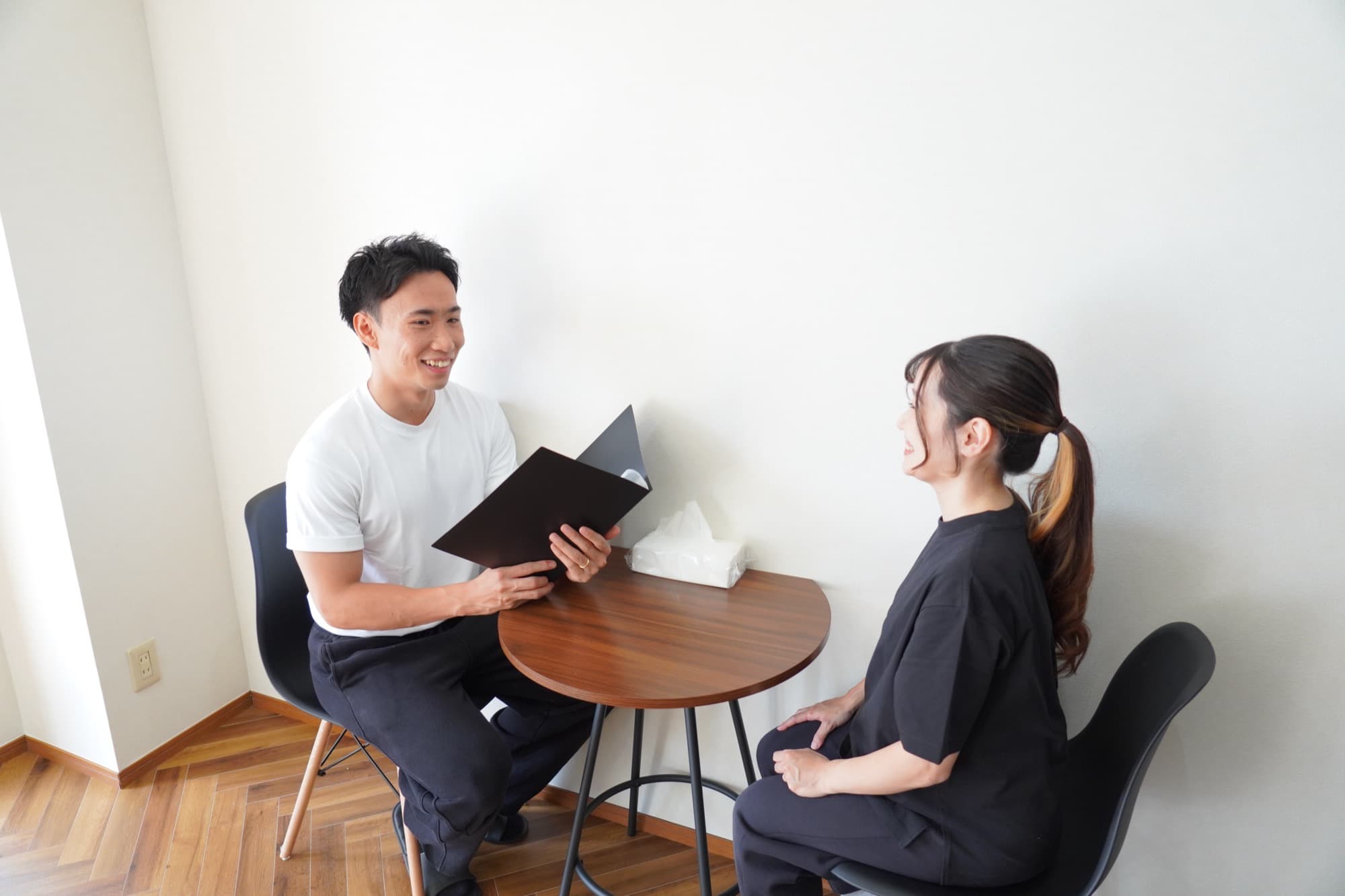 トレーナーとクライアントのカウンセリング
